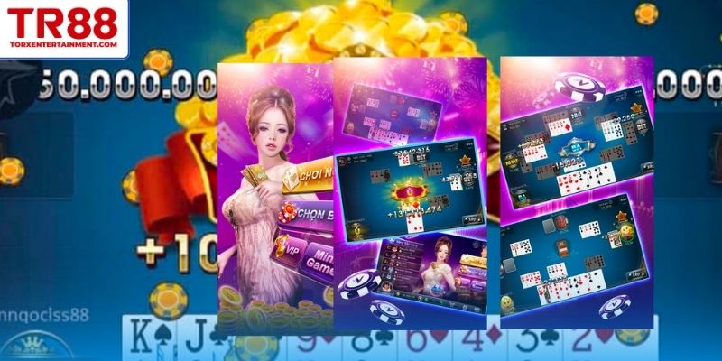 Phỏm trực tuyến với nhịp đấu căng thẳng