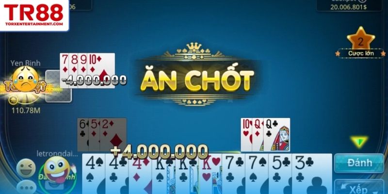 Ván bài khép lại khi xuất hiện trường hợp ù